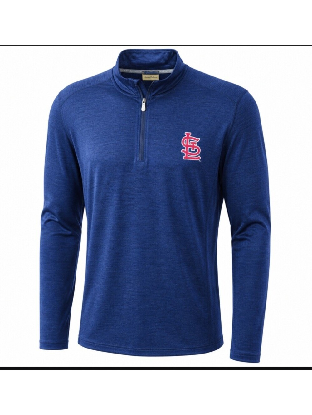 St Louis Cardinals Tommy Bahama Islandzone Sweatshirt 1/4 Zip Long Sleeve Men XL